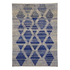 New Contemporary Geometric Moroccan Rug with Deconstructivism Postmodern Style