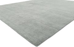New Contemporary Grey Area Rug with Modern Style