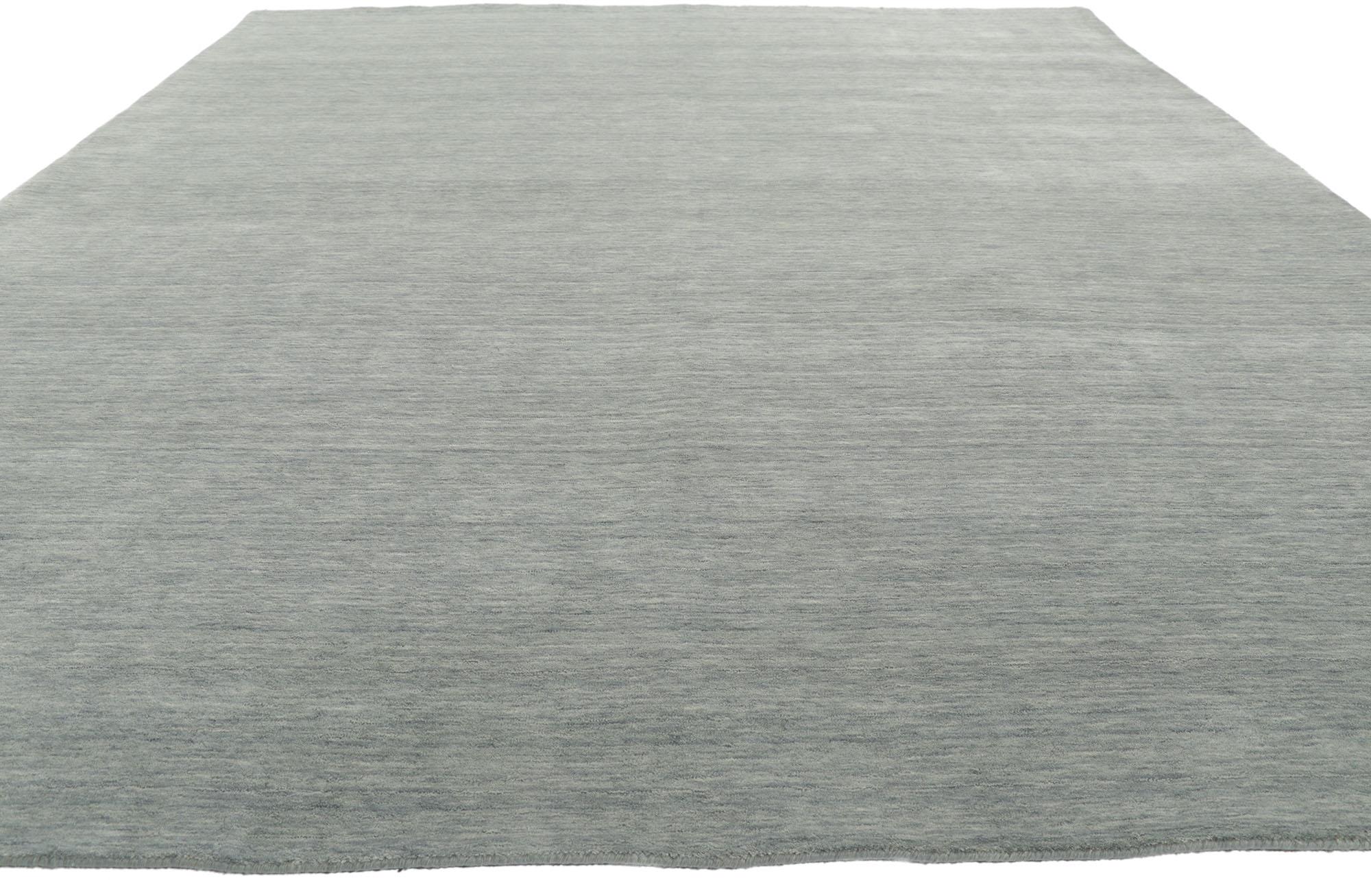 Moderne Nouveau tapis gris contemporain de style moderne en vente