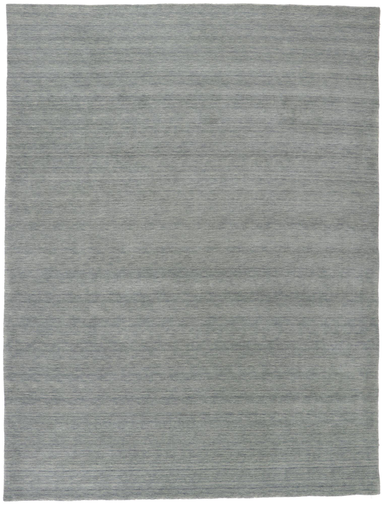New Contemporary Gray Area Rug with Modern Style  For Sale 2