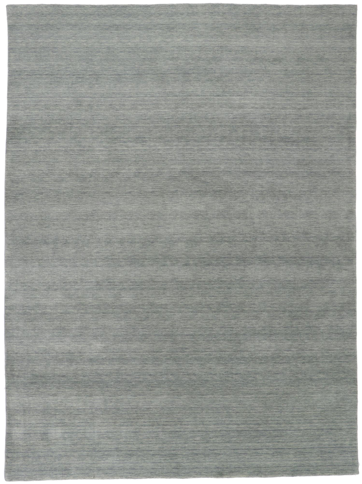 Nouveau tapis gris contemporain de style moderne en vente 1