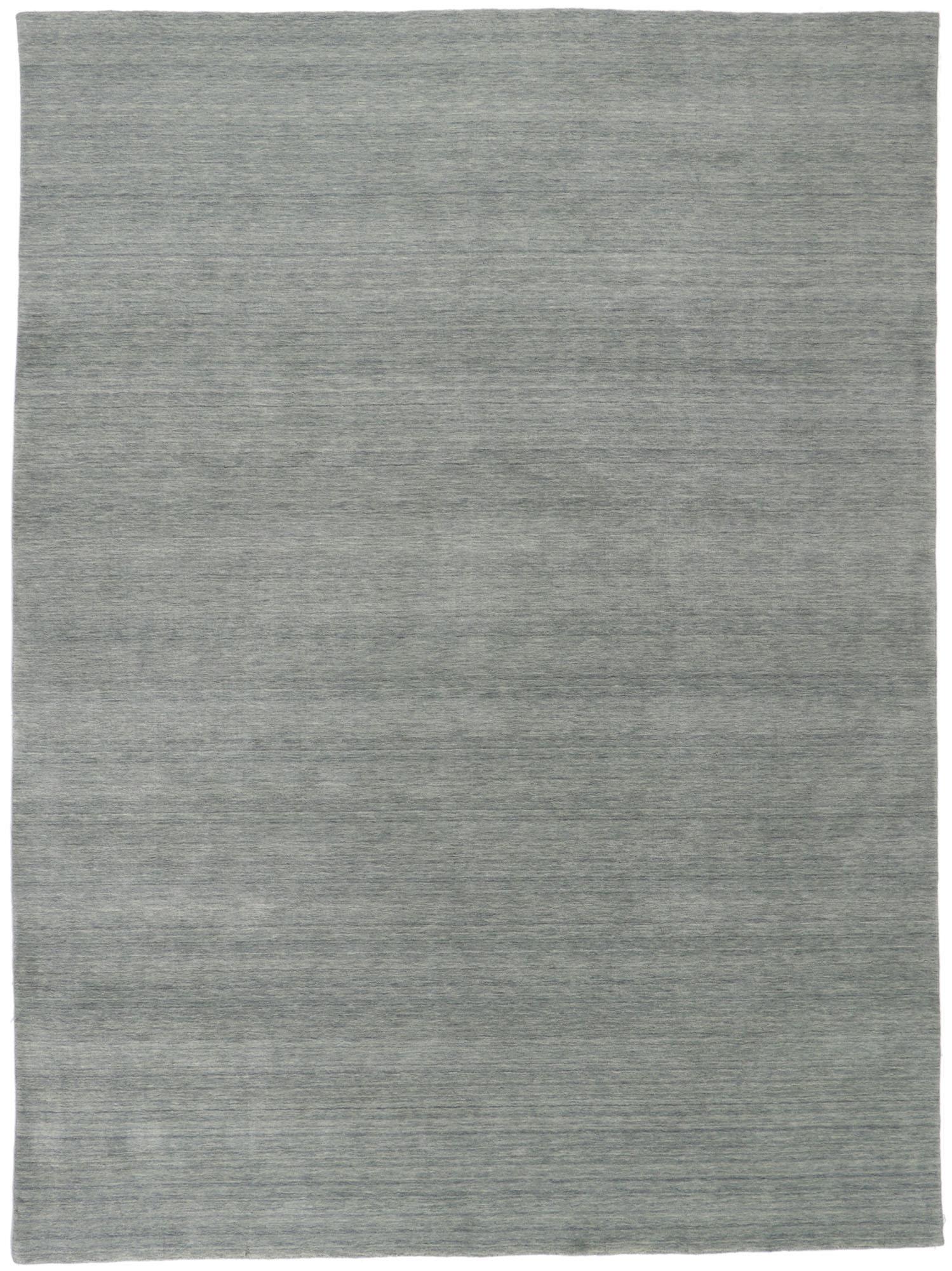 New Contemporary Grey Area Rug with Modern Style For Sale 3