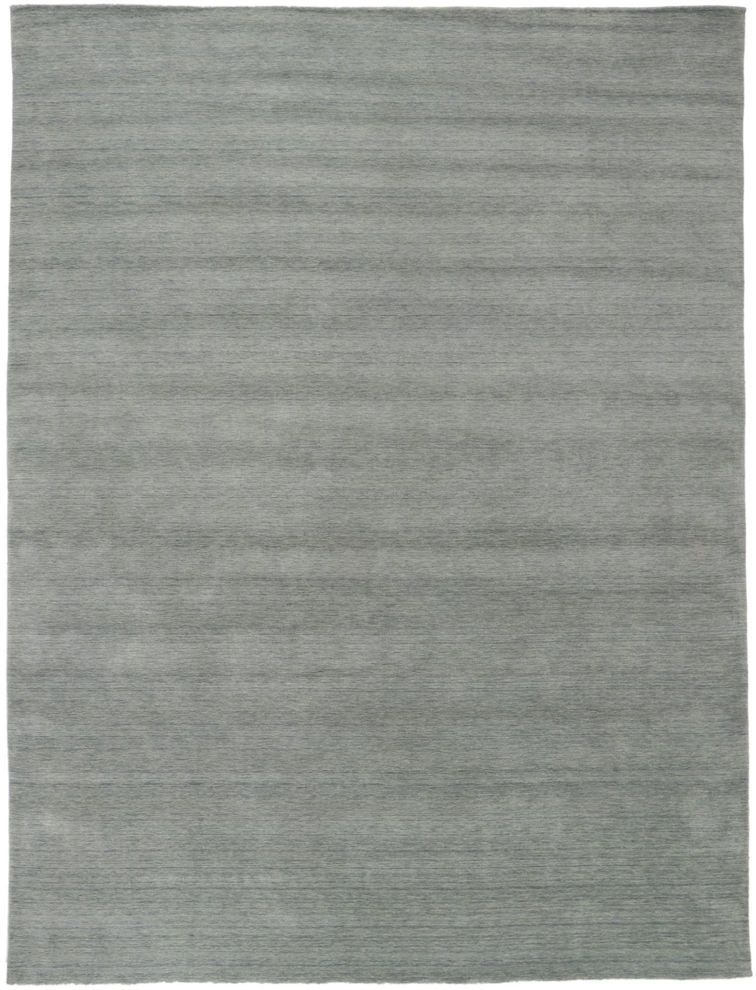 New Contemporary Gray Area Rug with Modern Style For Sale 3