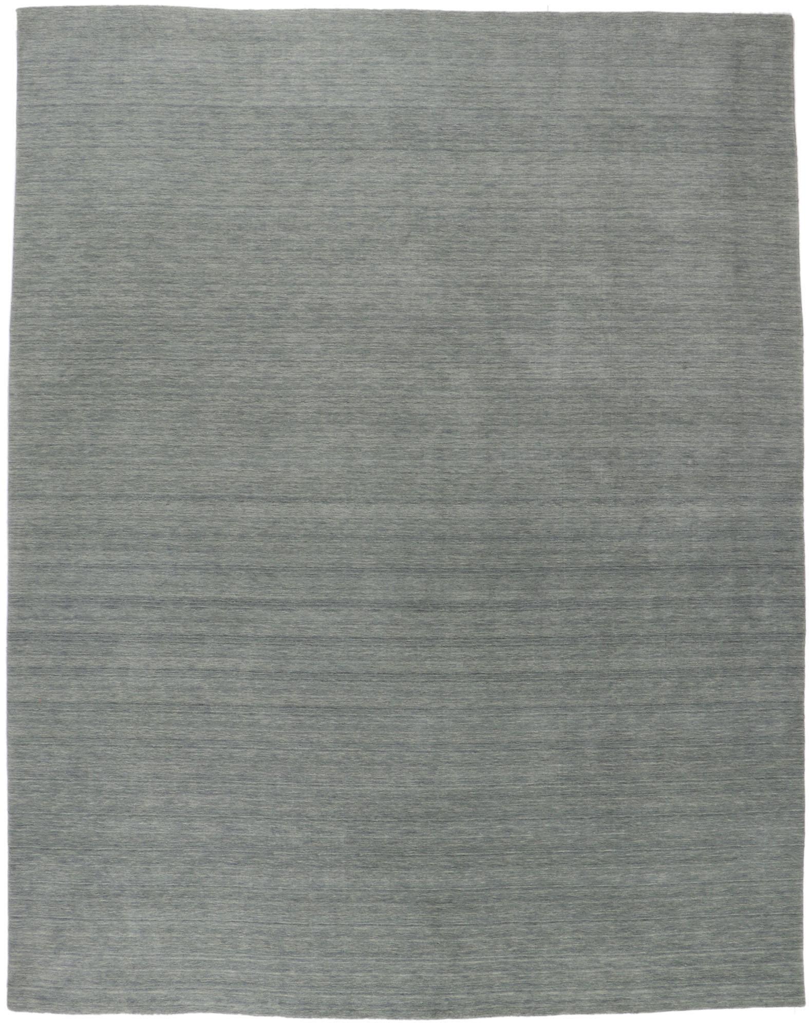 New Contemporary Gray Area Rug with Modern Style For Sale 3