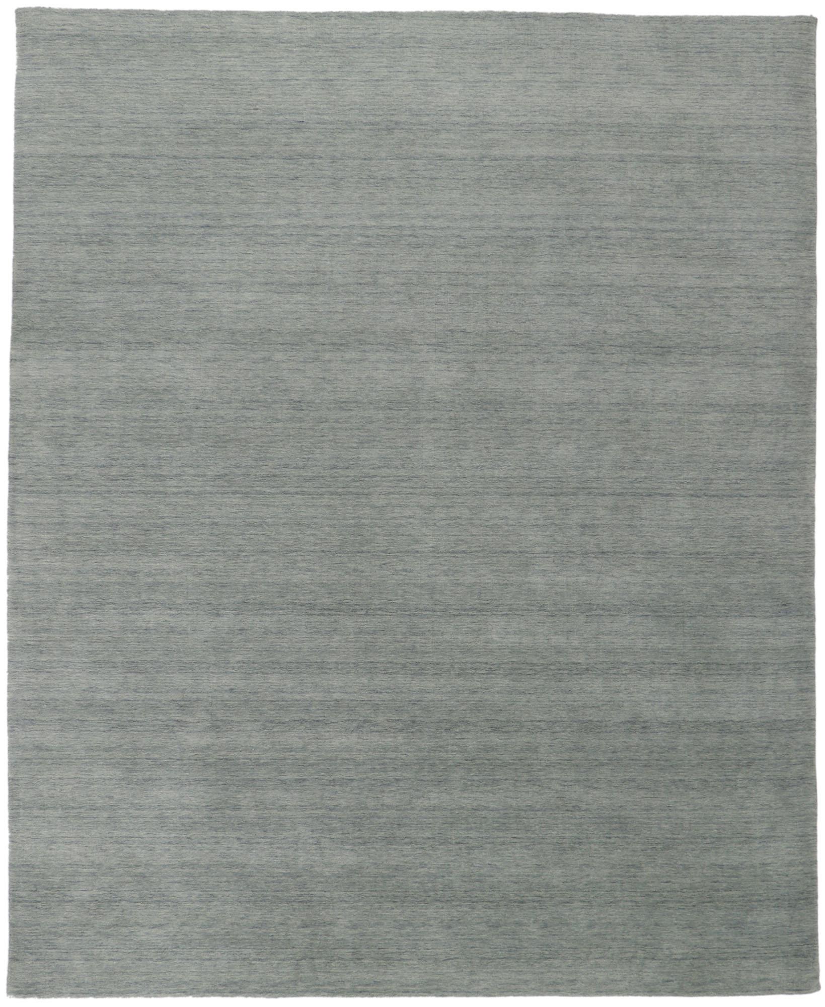 Nouveau tapis gris contemporain de style moderne en vente 1