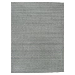 Nueva Alfombra Gris Contemporánea de Estilo Moderno