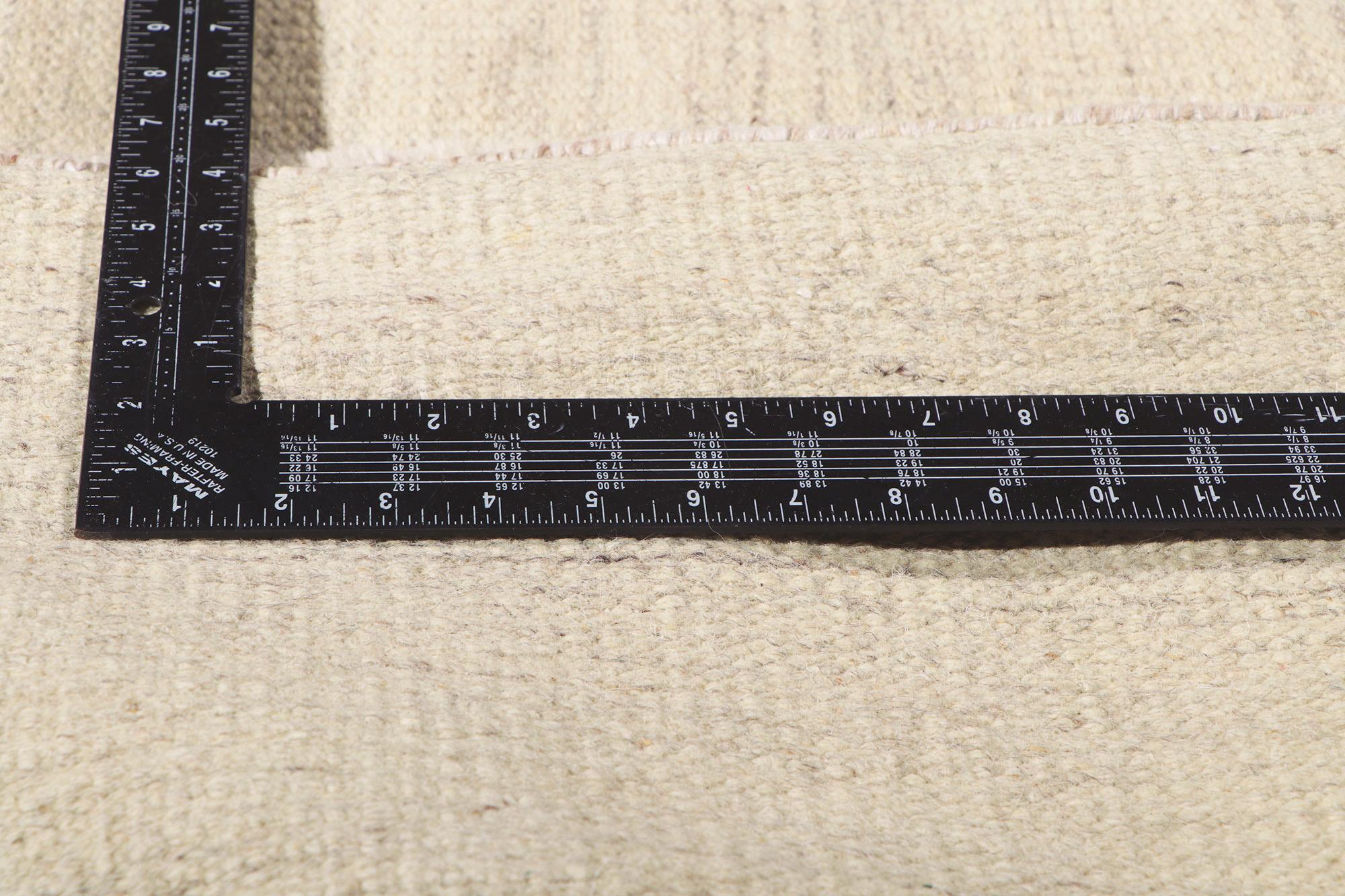 New Organic Modern High-Low Carpet with Minimalist Style For Sale 2