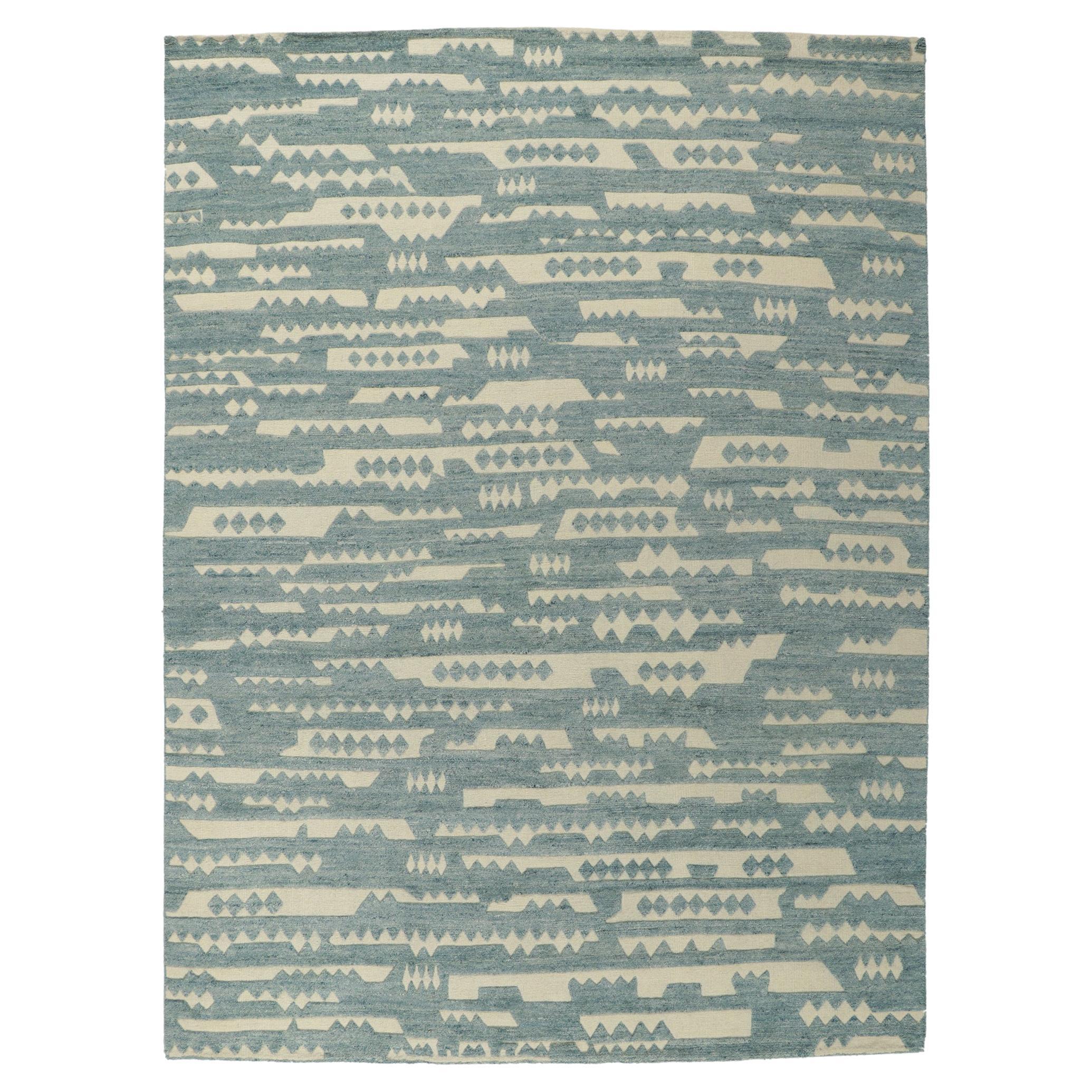 New Contemporary High-Low Textured Rug
