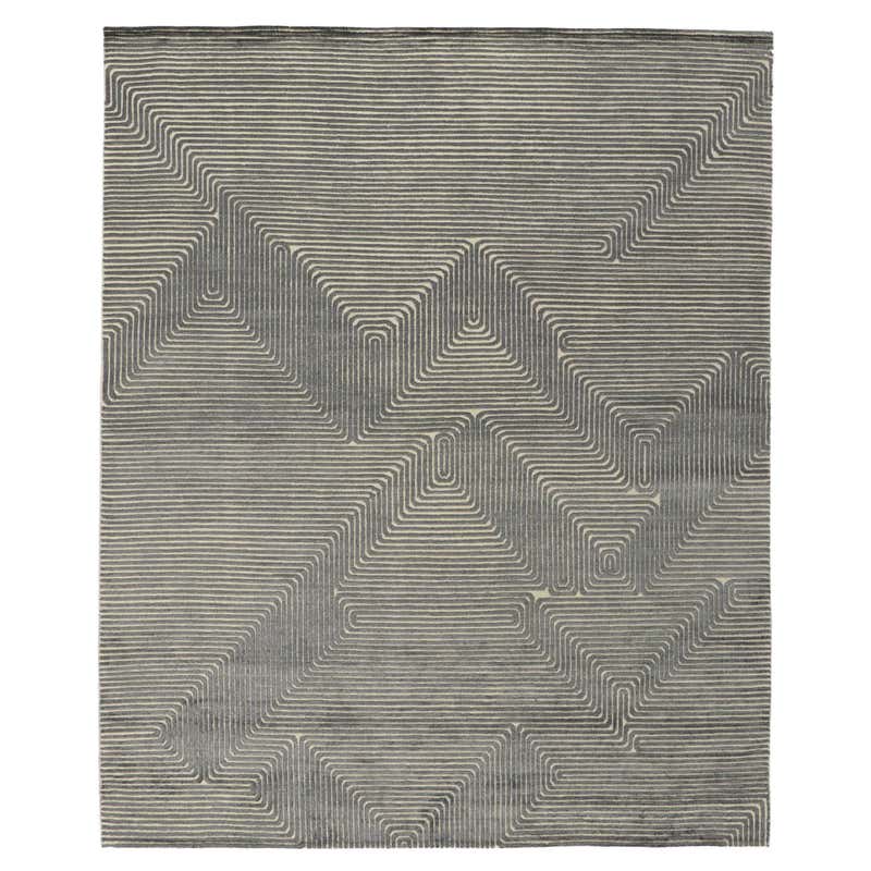 New Contemporary High-Low Textured Rug For Sale at 1stDibs