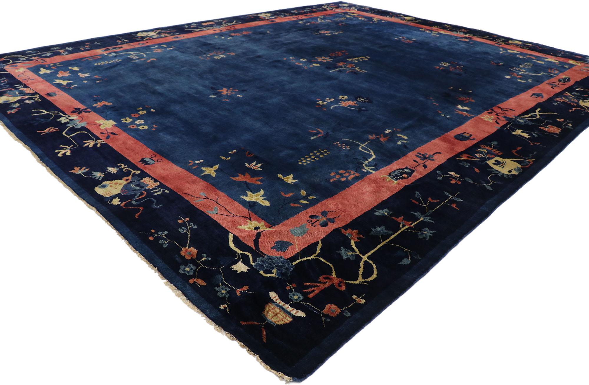 New Contemporary Chinese Art Deco Style Rug Inspired by Walter Nichols