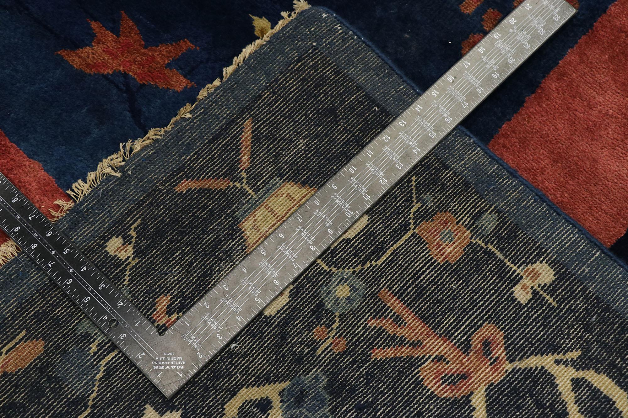 New Contemporary Chinese Art Deco Style Rug Inspired by Walter Nichols