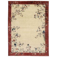 New Contemporary Chinese Art Deco Style Rug Inspired by Walter Nichols