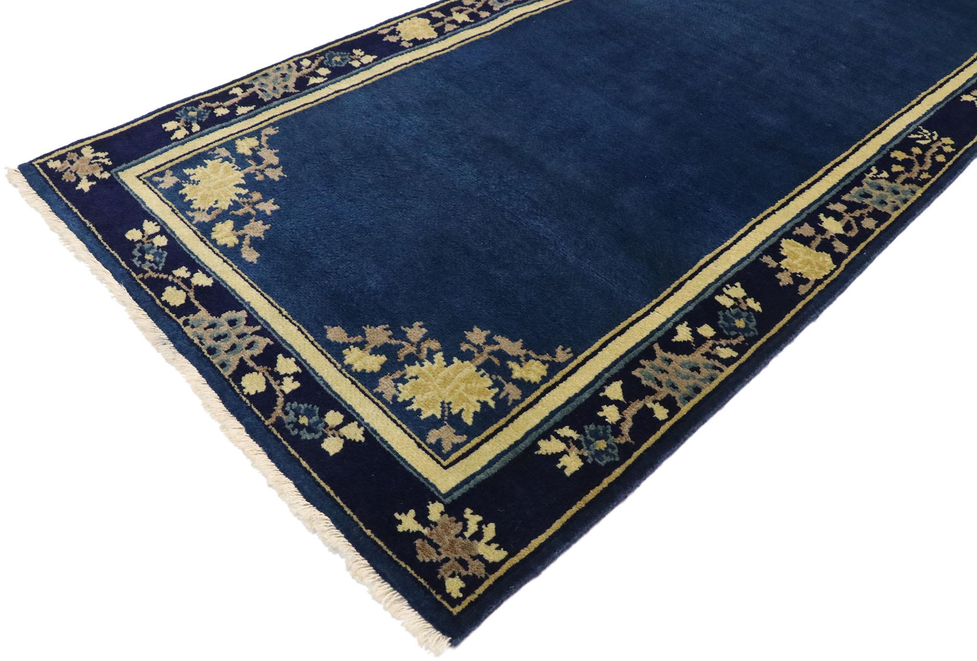 Chinoiserie New Contemporary Chinese Art Deco Style Runner