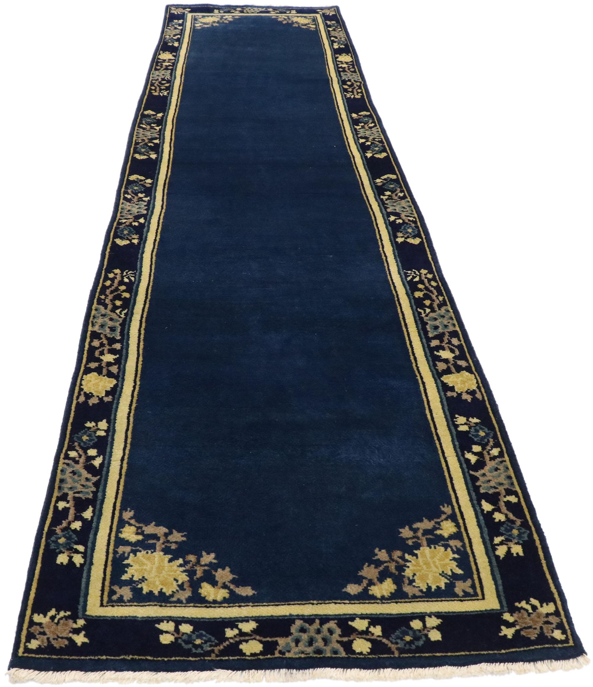 Indian New Contemporary Chinese Art Deco Style Runner