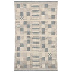 New Contemporary Swedish Inspired Kilim Rug with Scandinavian Modern Style