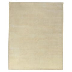 New Contemporary Ivory Area Rug with Modern Style