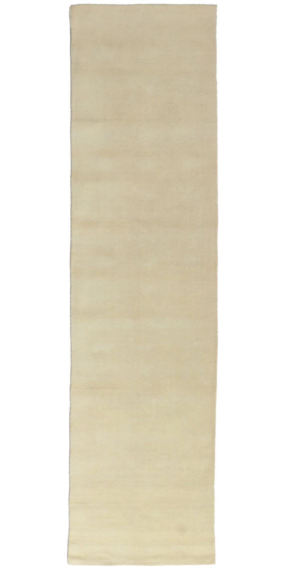 New Contemporary Ivory Runner with Luxe Minimalist Style For Sale 3