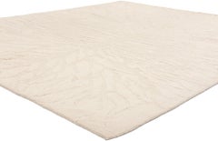 New Contemporary Minimalist Shibui Soumak Textured High-Low Carpet