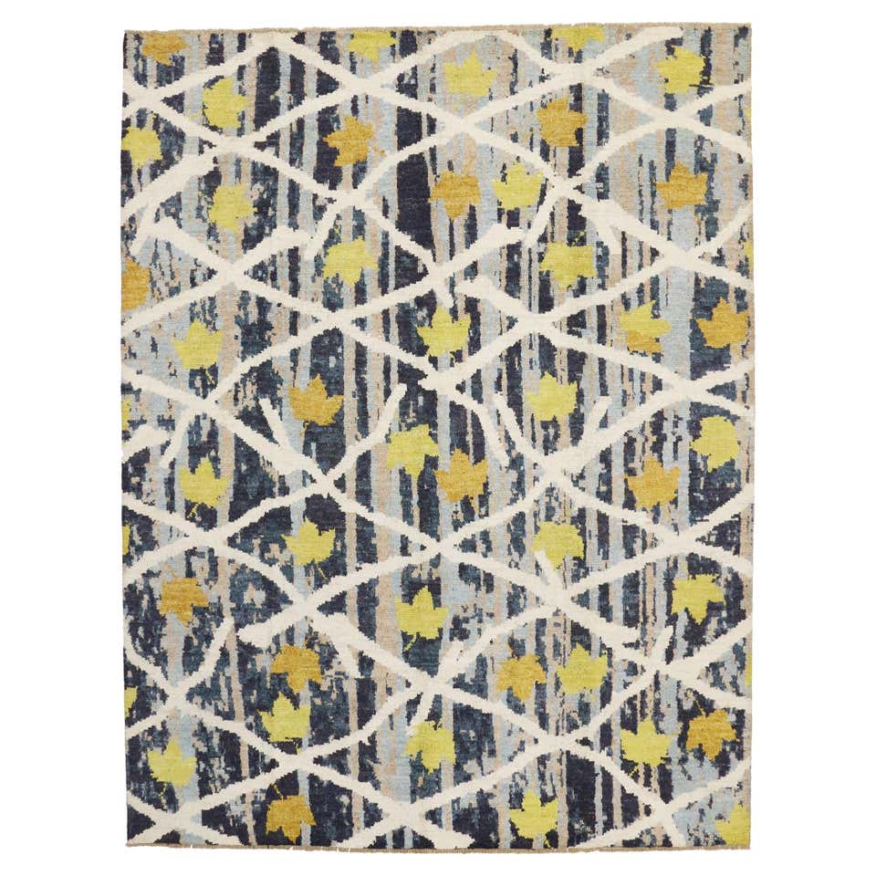 New Contemporary Moroccan Area Rug with Abstract Scandinavian Modern ...