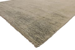 New Contemporary Moroccan Area Rug with Minimalist Organic Modern Style
