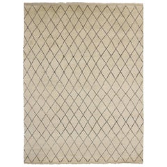 New Contemporary Moroccan Area Rug with Modern Nomadic Design