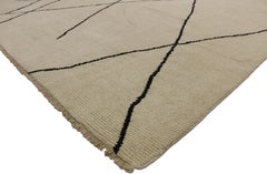 New Contemporary Moroccan Area Rug with Modern Style
