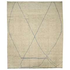 New Contemporary Moroccan Area Rug with Modern Style