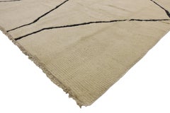 New Contemporary Moroccan Area Rug with Organic Modern Style