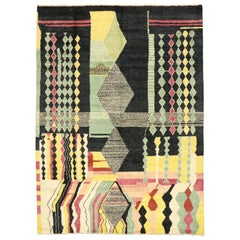 New Contemporary Moroccan Area Rug with Postmodern Abstract Expressionist Style