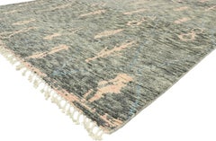 New Contemporary Moroccan Area Rug with Scandinavian Boho Chic Tribal Style