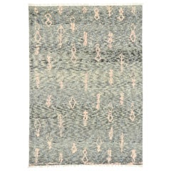 New Contemporary Moroccan Area Rug with Scandinavian Boho Chic Tribal Style