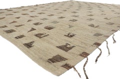 New Contemporary Bauhaus Moroccan Carpet with Organic Modern Style