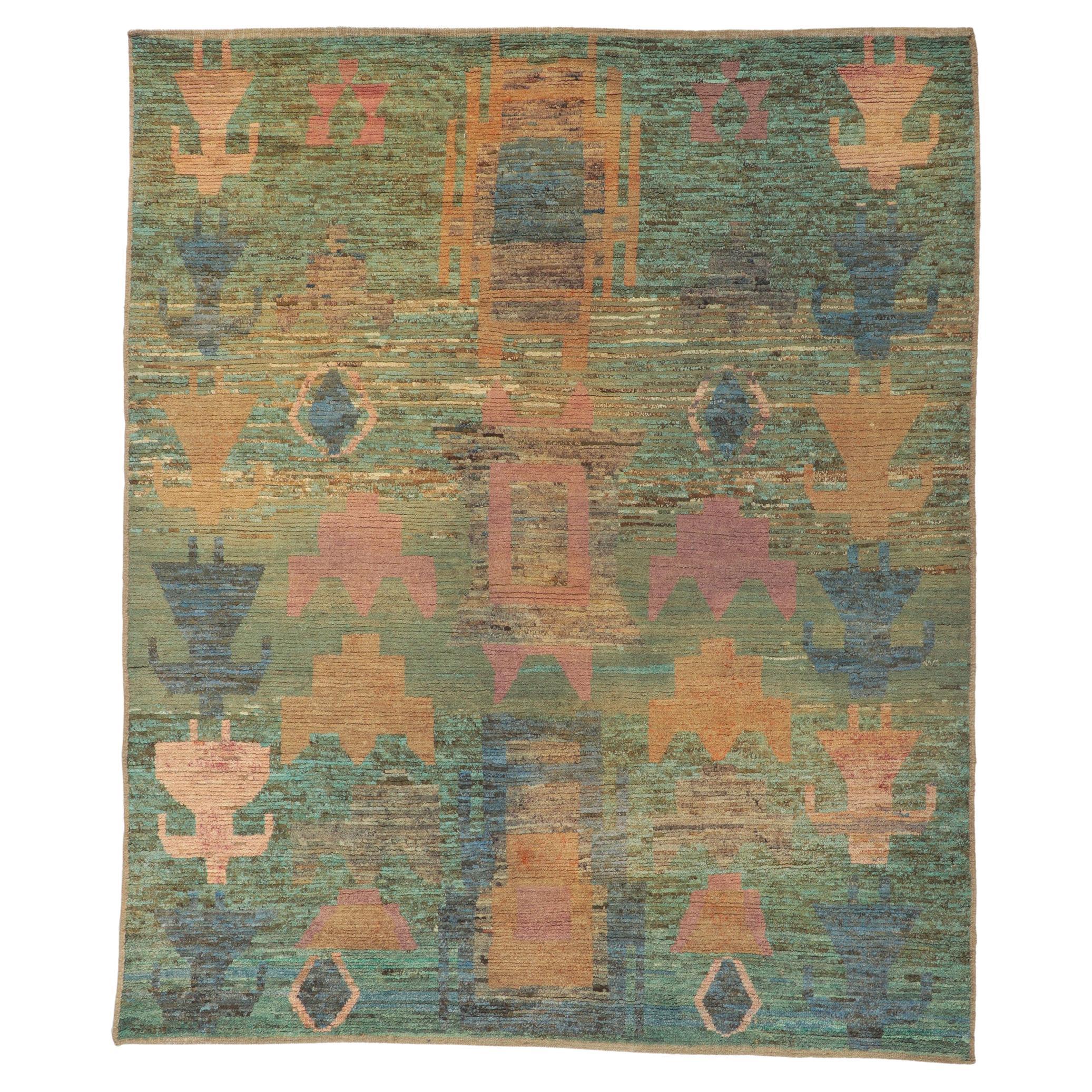 New Contemporary Moroccan Rug For Sale at 1stDibs