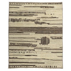 New Contemporary Moroccan Rug Inspired by Gunta Stolz and Bauhaus Movement