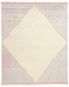 New Contemporary Moroccan Rug, Tribal Allure Meets Cozy Boho Chic
