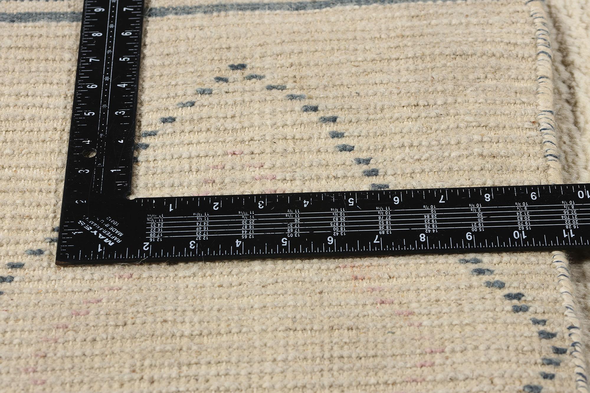 New Contemporary Moroccan Rug, Tribal Enchantment Meets Boho Chic In New Condition For Sale In Dallas, TX