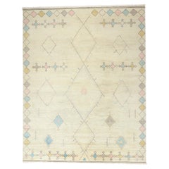 New Contemporary Moroccan Rug, Tribal Enchantment Meets Boho Chic