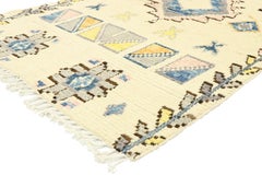 New Contemporary Moroccan Rug mit Boho Chic Tribal Style mit Hygge Vibes