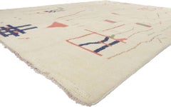 Nuovo Tappeto marocchino brutalista contemporaneo con stile moderno, 10'02 x 13'10