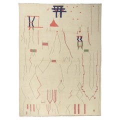 New Contemporary Brutalist Moroccan Carpet with Modern Style, 10'02 x 13'10