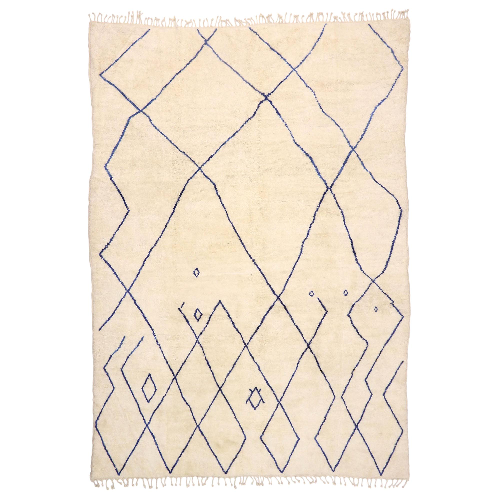 New Contemporary Moroccan Rug with Cozy Bohemian Style and Hygge Vibes
