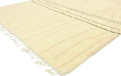 New Contemporary Moroccan Rug with Expressionist Style Inspired by Cy Twombly