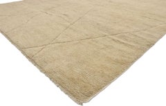 New Contemporary Moroccan Rug with Minimalist Swedish Mysigt Style