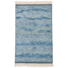 New Contemporary Moroccan Rug with Modern Coastal Style