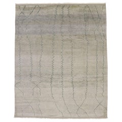 New Contemporary Moroccan Rug with Modern Mysigt Style