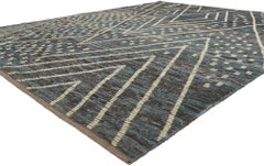 New Desert Nightfall Organic Modern Moroccan Rug, 08'02 x 10'02