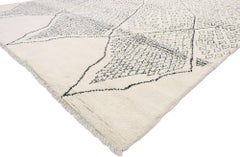 Nueva alfombra marroquí contemporánea con estilo bohemio Mys escandinavo