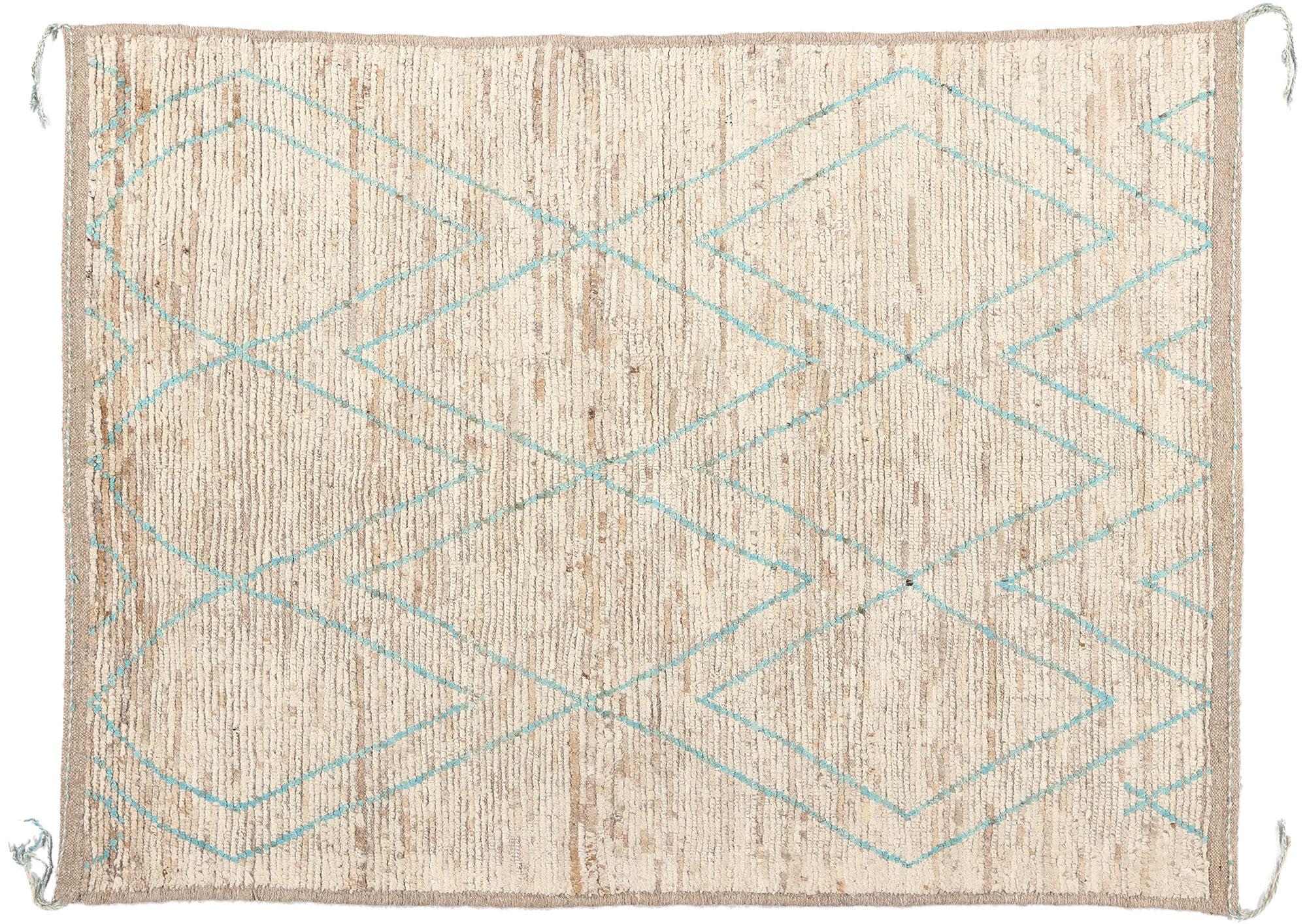 New Contemporary Moroccan Rug For Sale 3