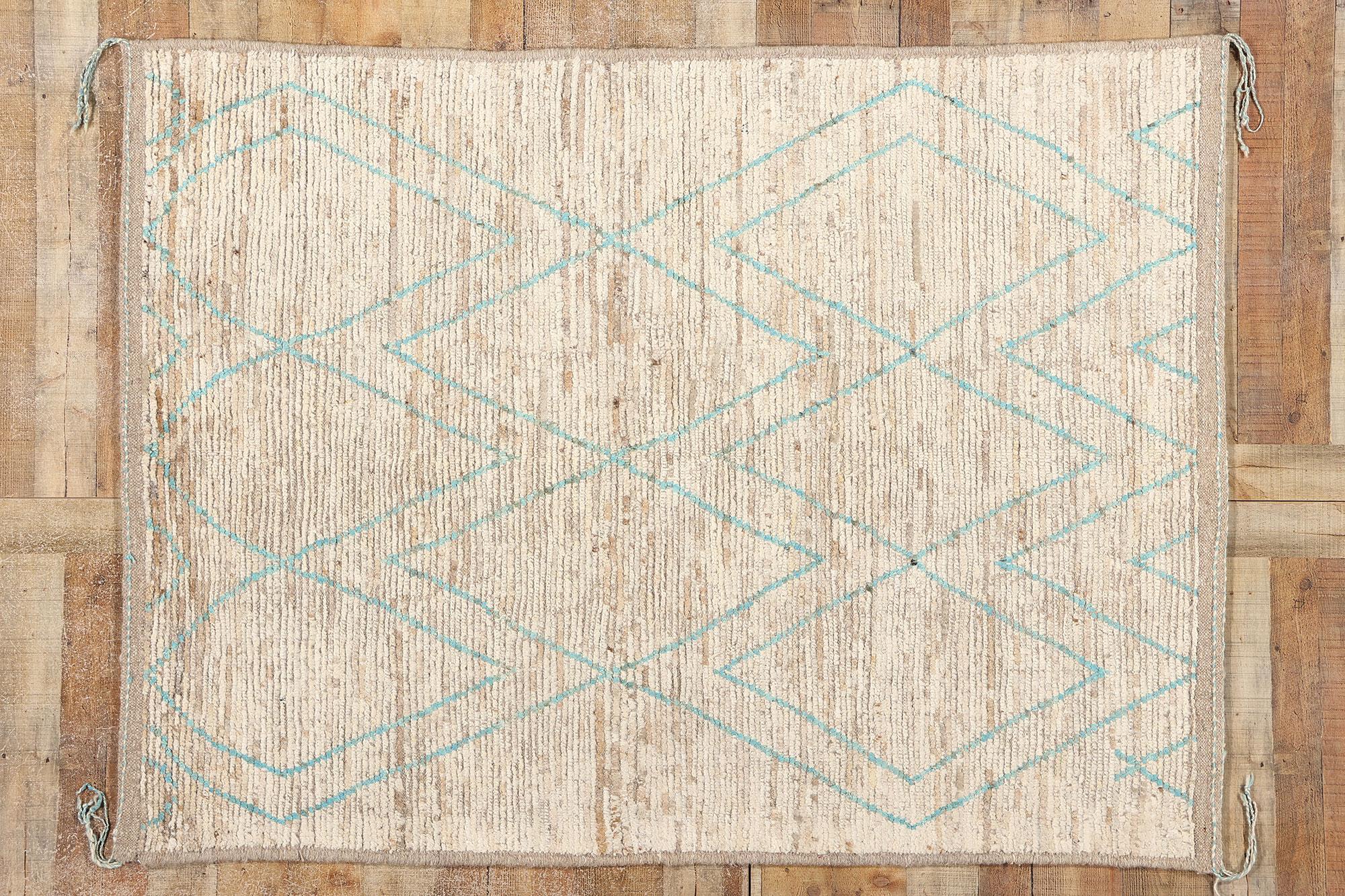New Contemporary Moroccan Rug For Sale 2