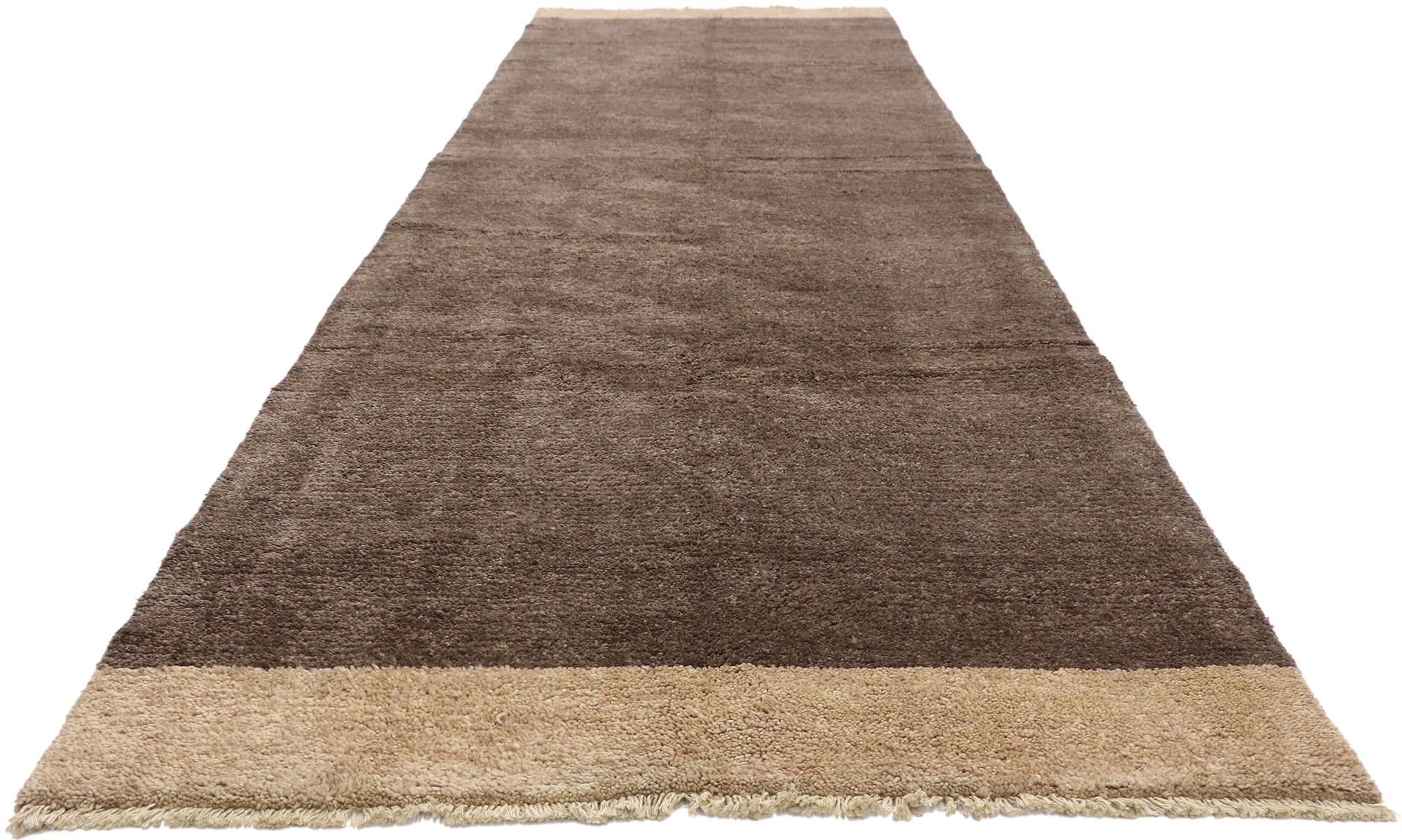 Art pot à épices Nouveau tapis de couloir marocain contemporain avec style Shaker minimaliste en vente
